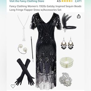 1920s Flapper Costume GREAT HALLOWEEN COSTUME!